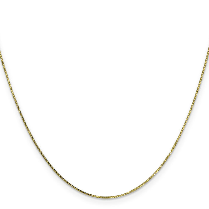 10k .7mm Box Chain-10KPE2-22
