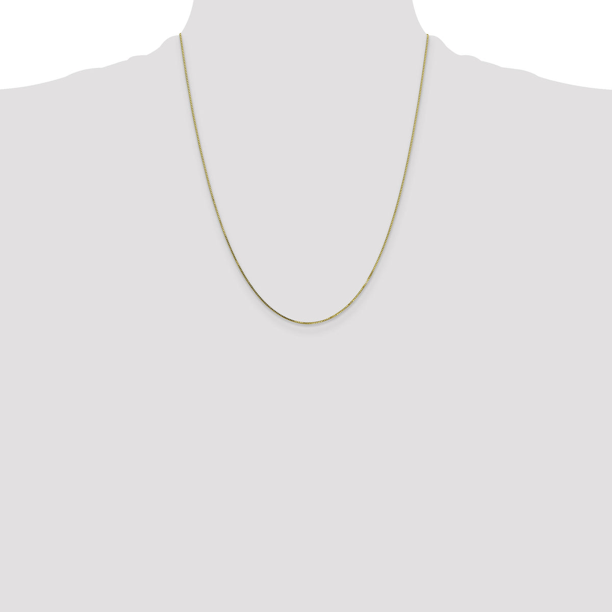 10k .7mm Box Chain-10KPE2-22