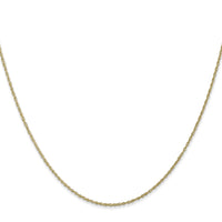 10k .8mm Lite-Baby Rope Chain-10KPE3-14