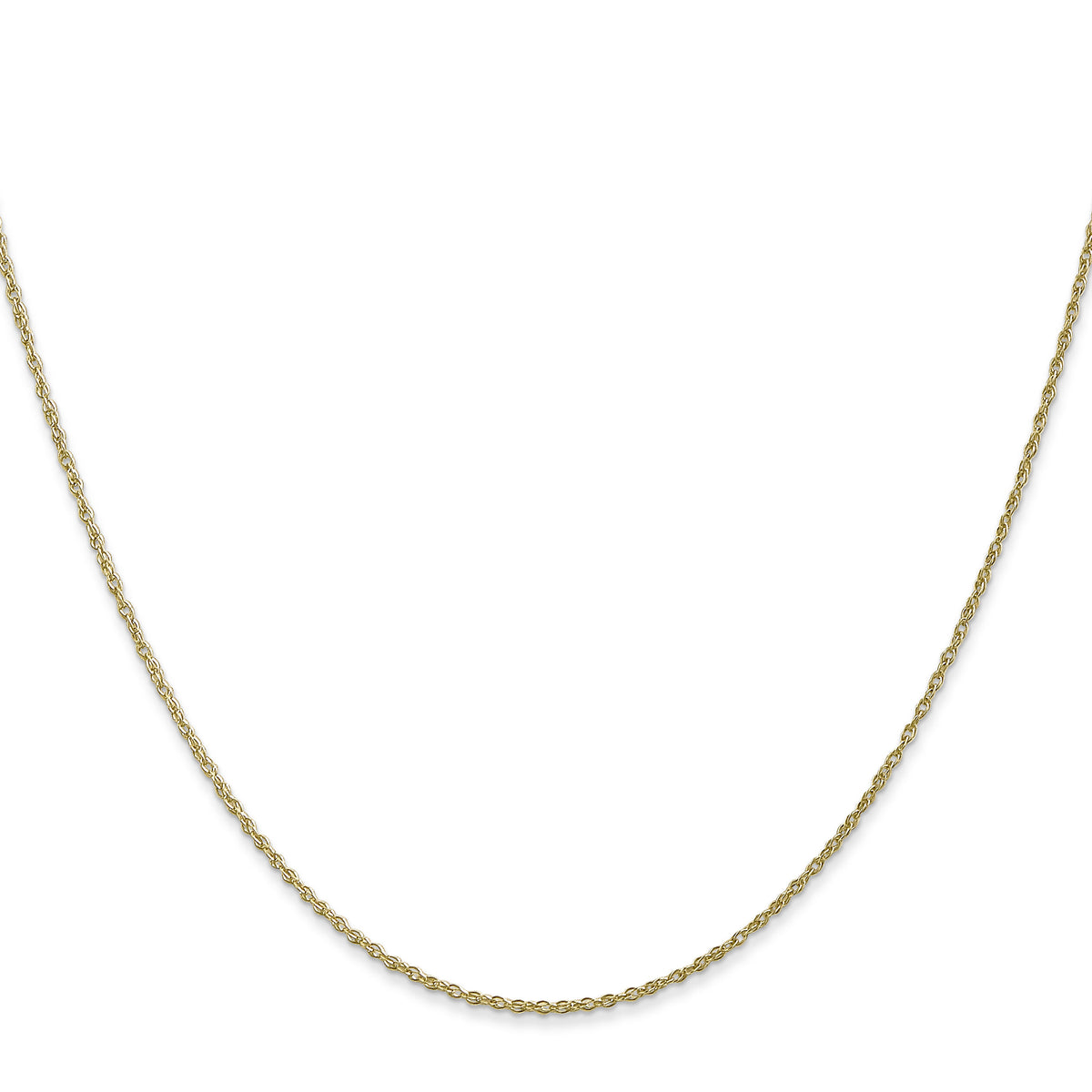 10k .8mm Lite-Baby Rope Chain-10KPE3-18