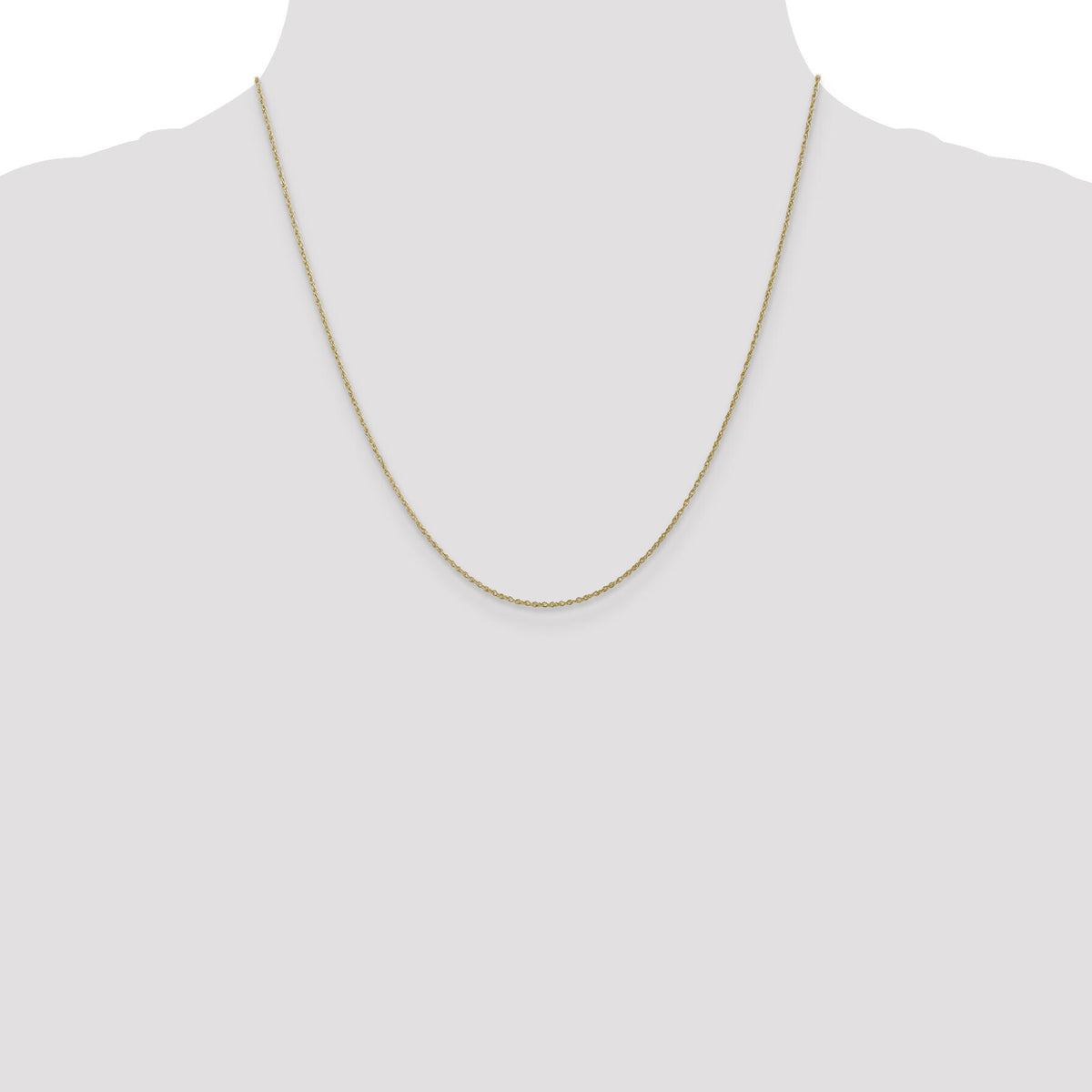 10k .8mm Lite-Baby Rope Chain-10KPE3-20