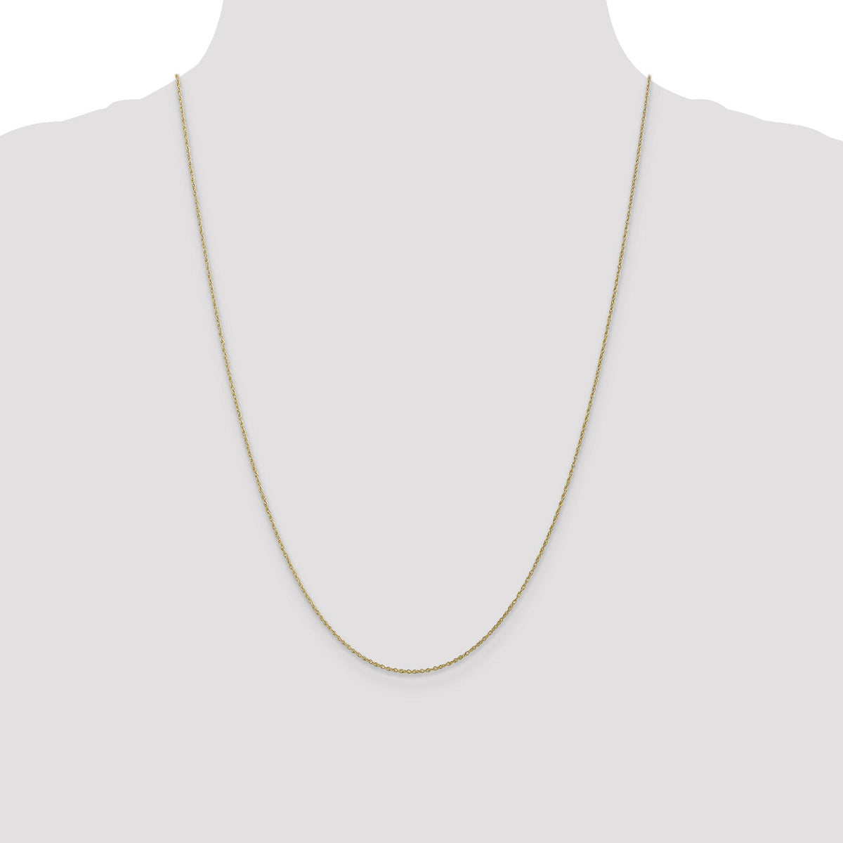 10k .8mm Lite-Baby Rope Chain-10KPE3-24
