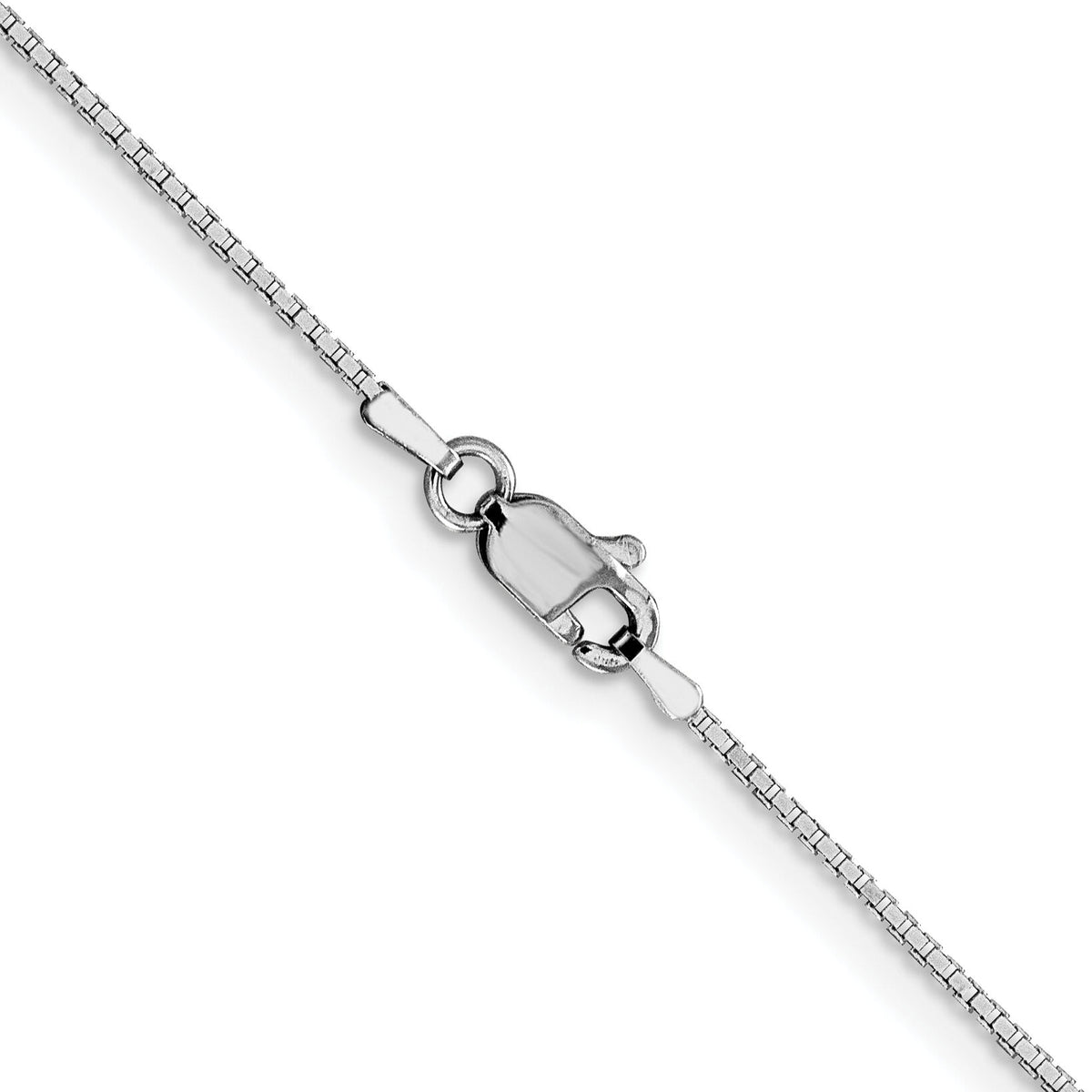 10k WG .95mm Box Chain-10KWB095-16