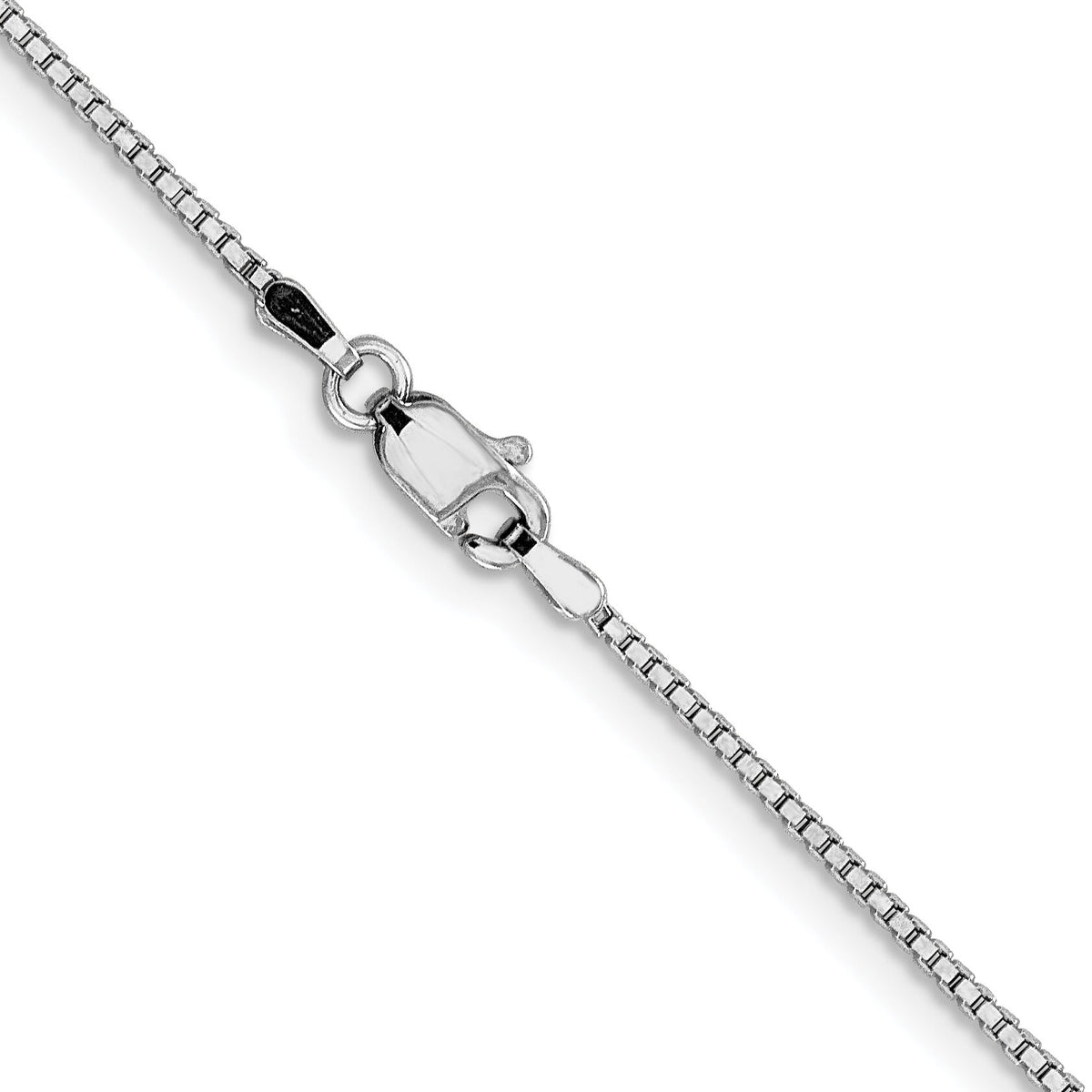 10k WG 1.05mm Box Chain-10KWB105-18