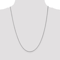 10k WG 1.05mm Box Chain-10KWB105-24