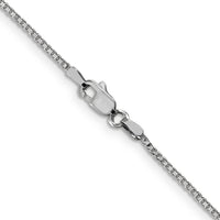 10k WG 1.1mm Box Chain-10KWB110-24