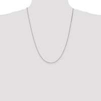 10k WG 1.1mm Box Chain-10KWB110-24