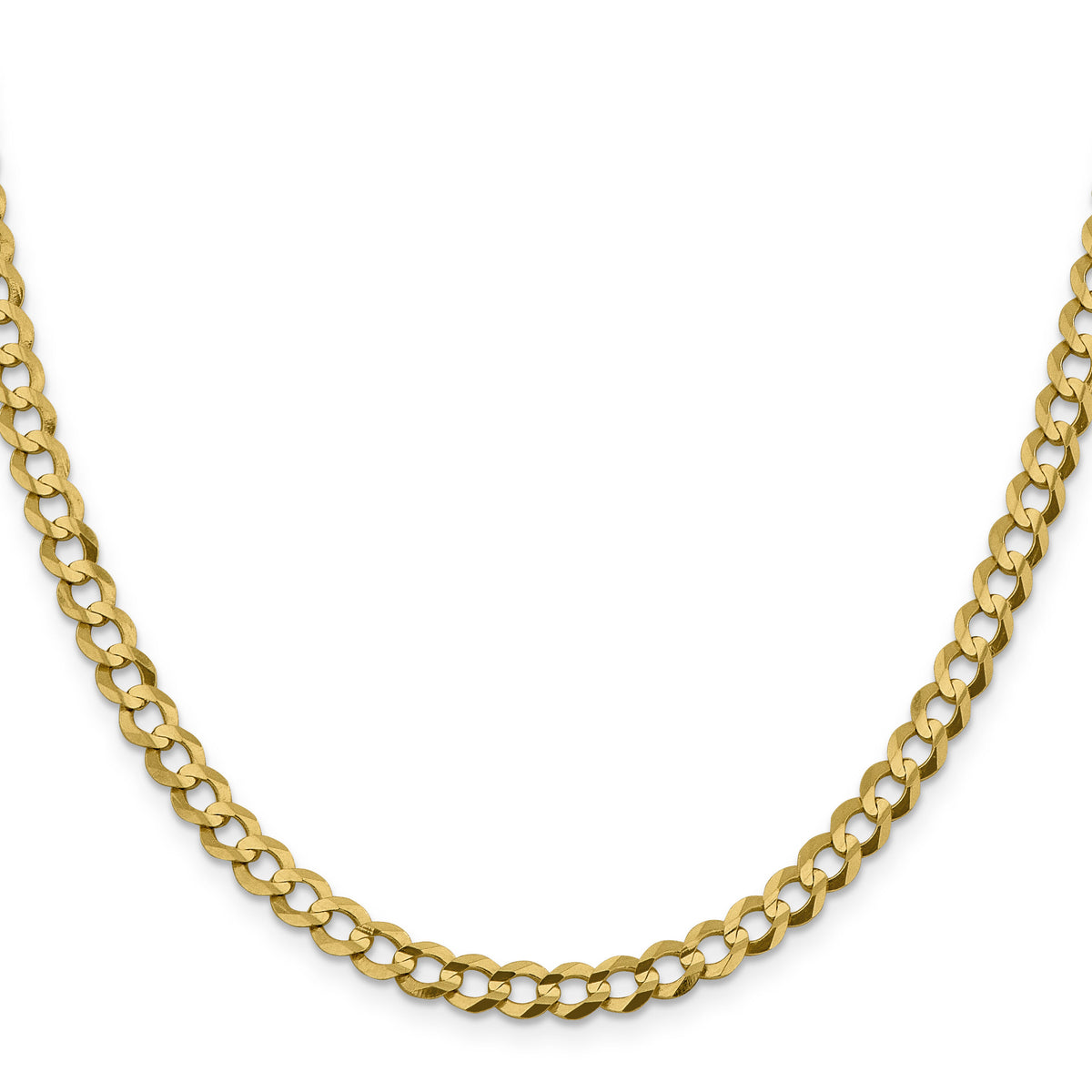 10K 5.9mm Lightweight Flat Cuban Chain-10LCB150-18