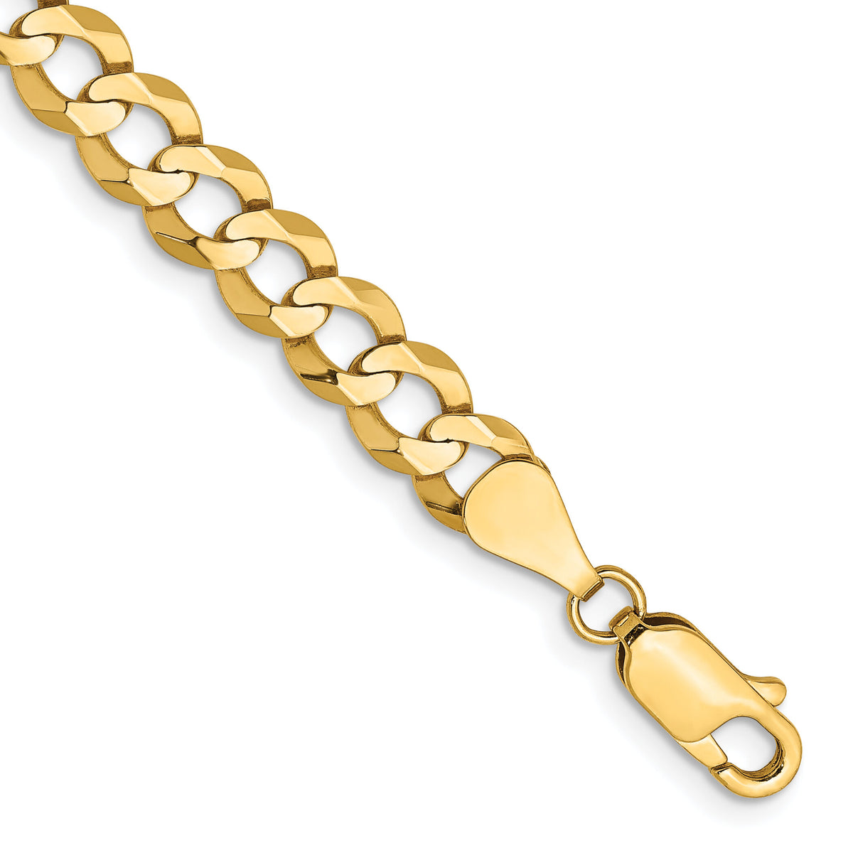 10K 5.9mm Lightweight Flat Cuban Chain-10LCB150-9