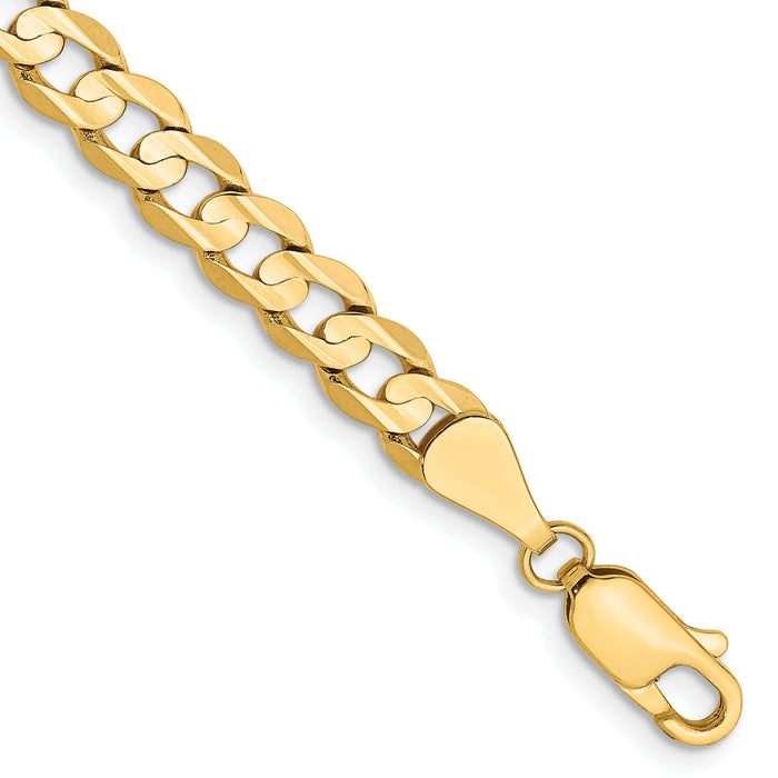 10K 5.25mm Open Concave Curb Chain 10K-10LCR140-9
