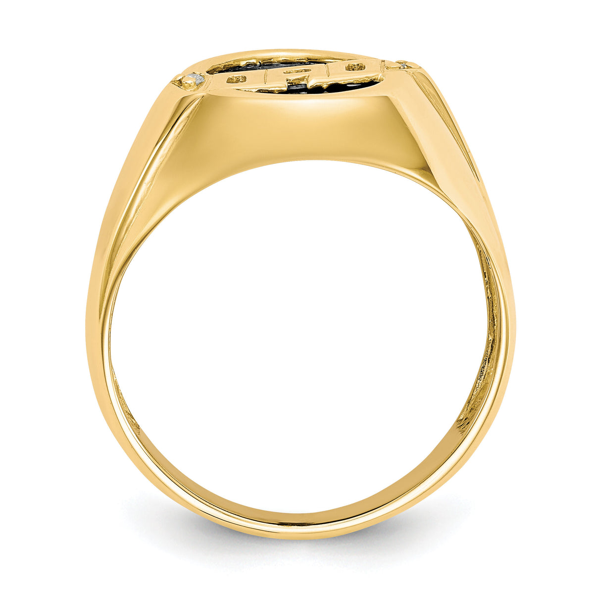 14k Men's DAD Ring Mounting-X147B