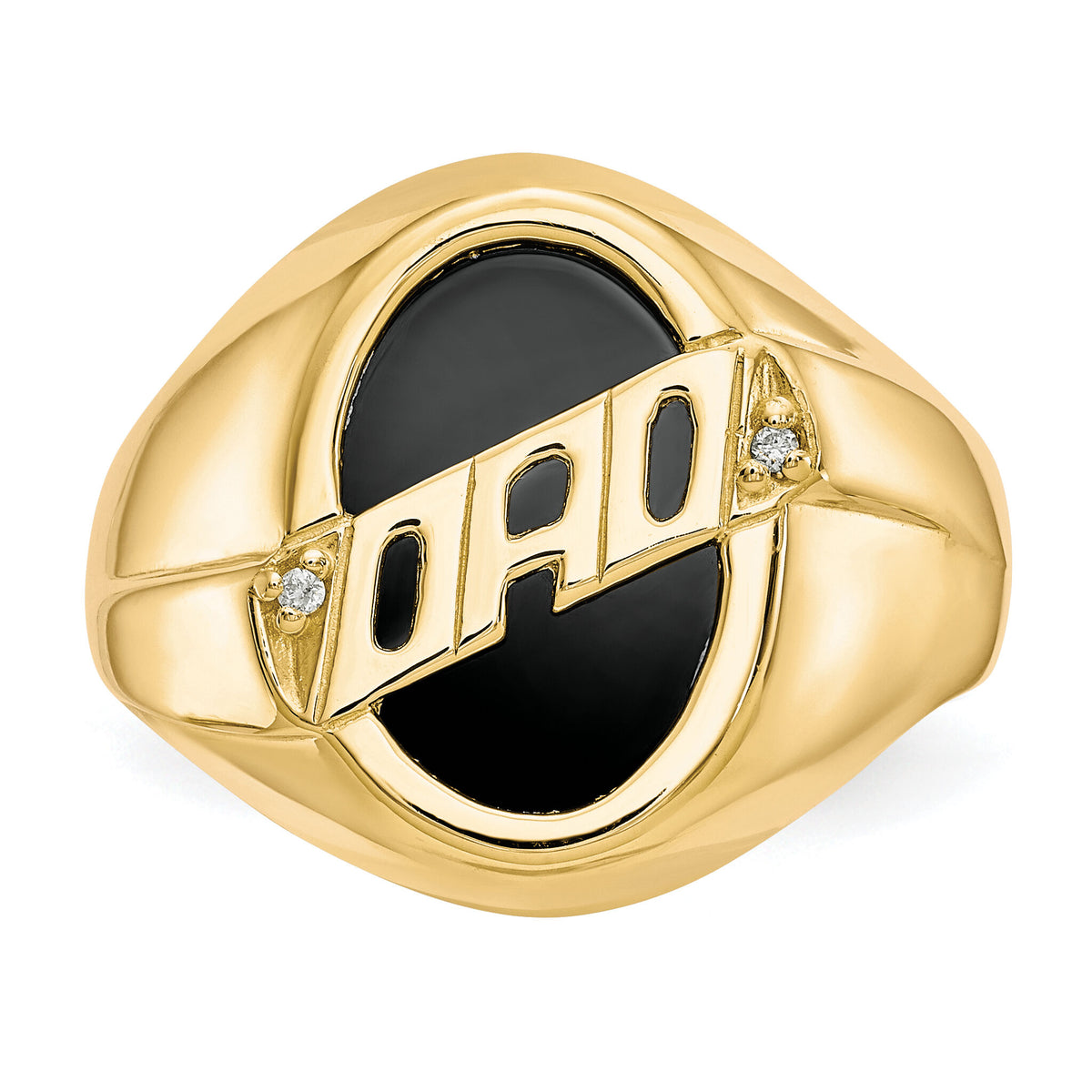 14k Men's DAD Ring Mounting-X147B