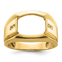 10k Gents Ring Mounting-10X158B