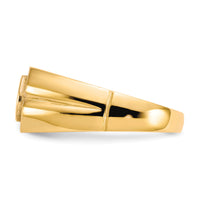 10k Men's Diamond DAD Ring-10X164