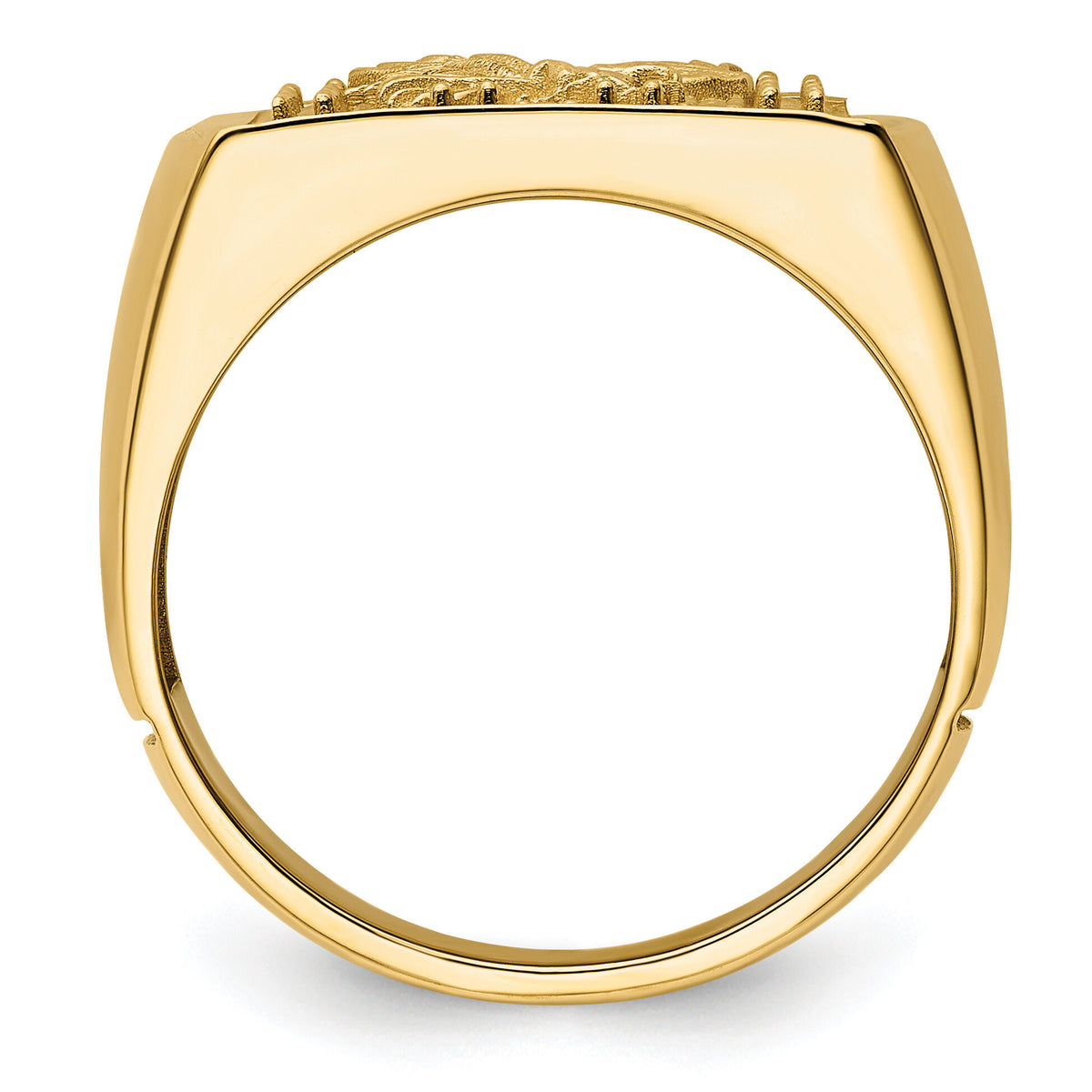 10k Gents Ring Mounting-10X19B