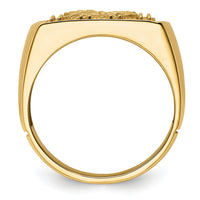 10k Gents Ring Mounting-10X19B
