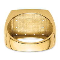 10k Gents Ring Mounting-10X19B