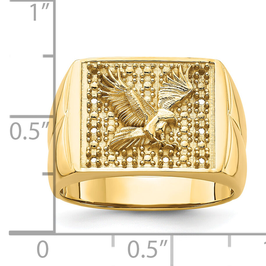 10k Gents Ring Mounting-10X19B