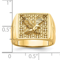 10k Gents Ring Mounting-10X19B