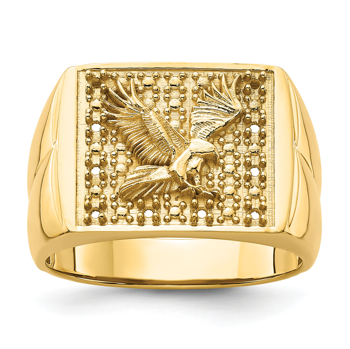 10k Gents Ring Mounting-10X19B