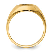 10k Gents Ring Mounting-10X21B