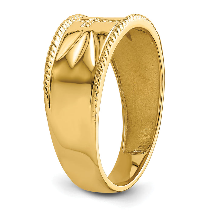 10k Gents Ring Mounting-10X74B