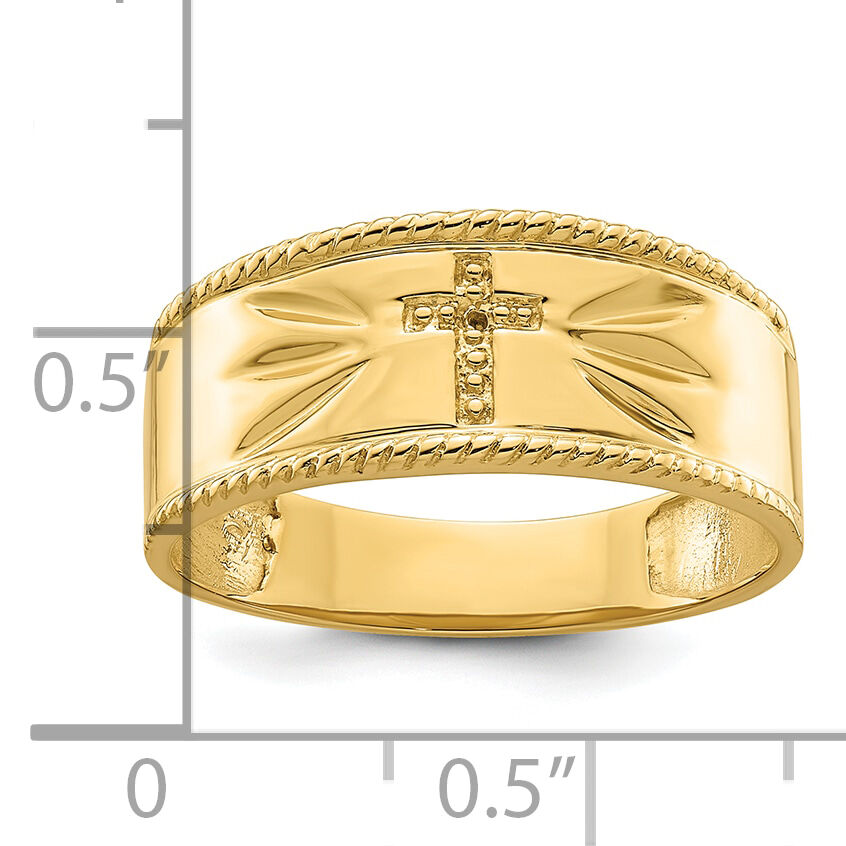 10k Gents Ring Mounting-10X74B