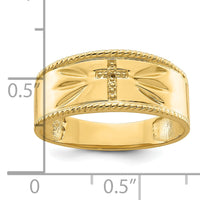 10k Gents Ring Mounting-10X74B