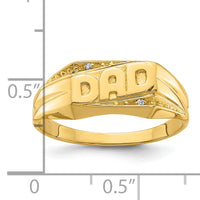 10K AA Diamond men's ring-10Y1616AA