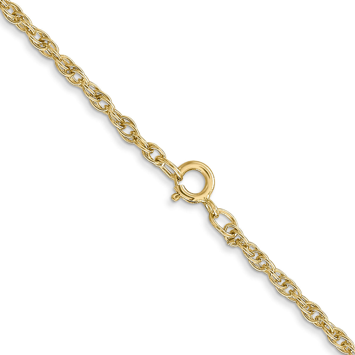 14K 1.55mm Carded Cable Rope Chain-11RY-20