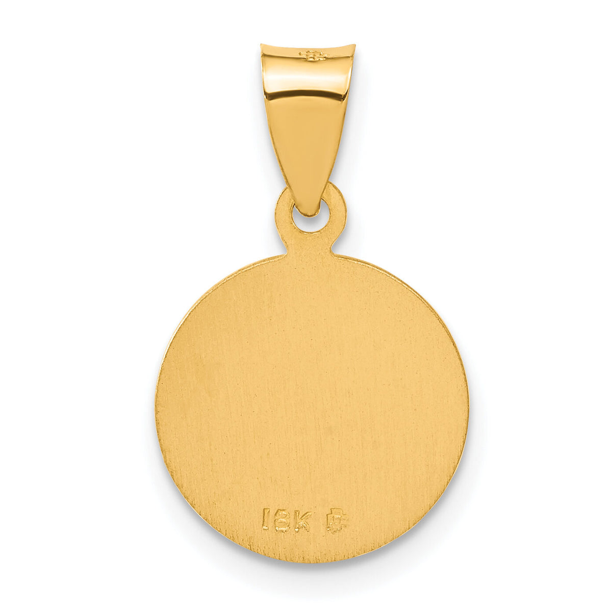 18k Saint Christopher Medal Pendant-18XR13