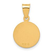 18k Saint Christopher Medal Pendant-18XR13