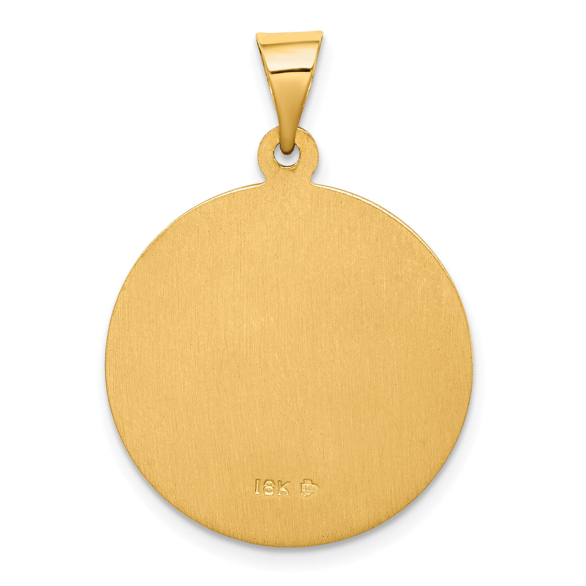 18k Saint Christopher Medal Pendant-18XR16