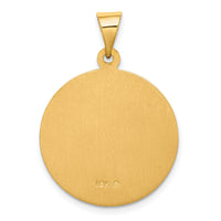 18k Saint Christopher Medal Pendant-18XR16