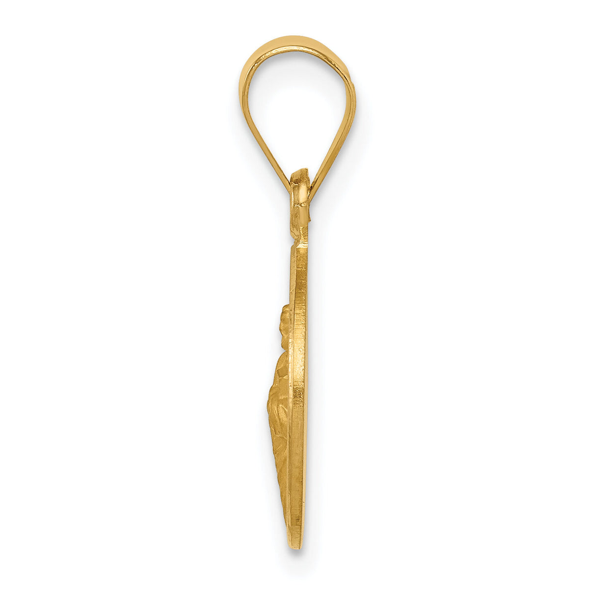 18K Saint Jude Thaddeus Medal Pendant-18XR30