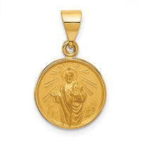 18K Saint Jude Thaddeus Medal Pendant-18XR30