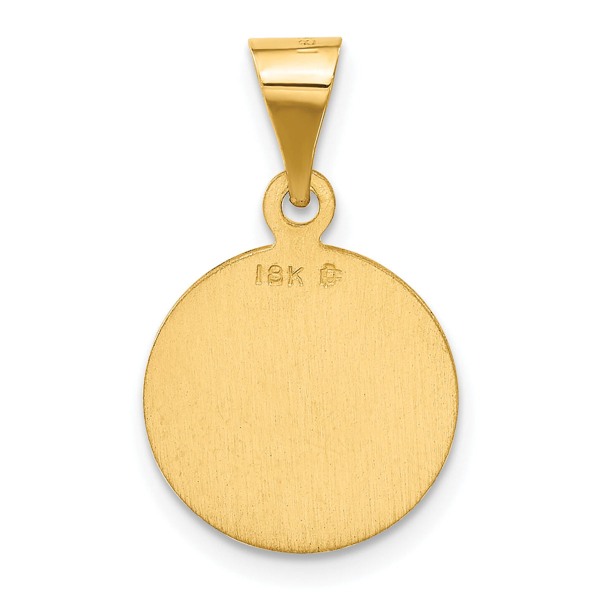 18k Our Lady of Perpetual Help Medal Pendant-18XR46