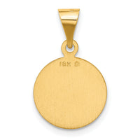 18k Our Lady of Perpetual Help Medal Pendant-18XR46