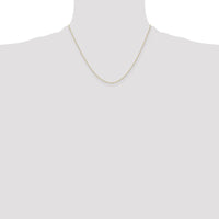 14k .4 mm Carded Cable Rope Chain-4RY-18
