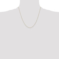 14k .4 mm Carded Cable Rope Chain-4RY-20