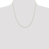 14k .5 mm Carded Cable Rope Chain-5RY-20