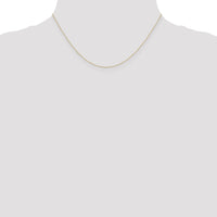 14k .42 mm Carded Curb Chain-6CY-16
