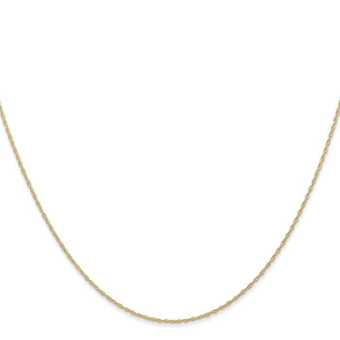 14k .6 mm Carded Cable Rope Chain-6RY-13