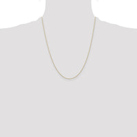 14k .6 mm Carded Cable Rope Chain-6RY-22