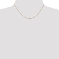 14k .5 mm Carded Curb Chain-8CY-16