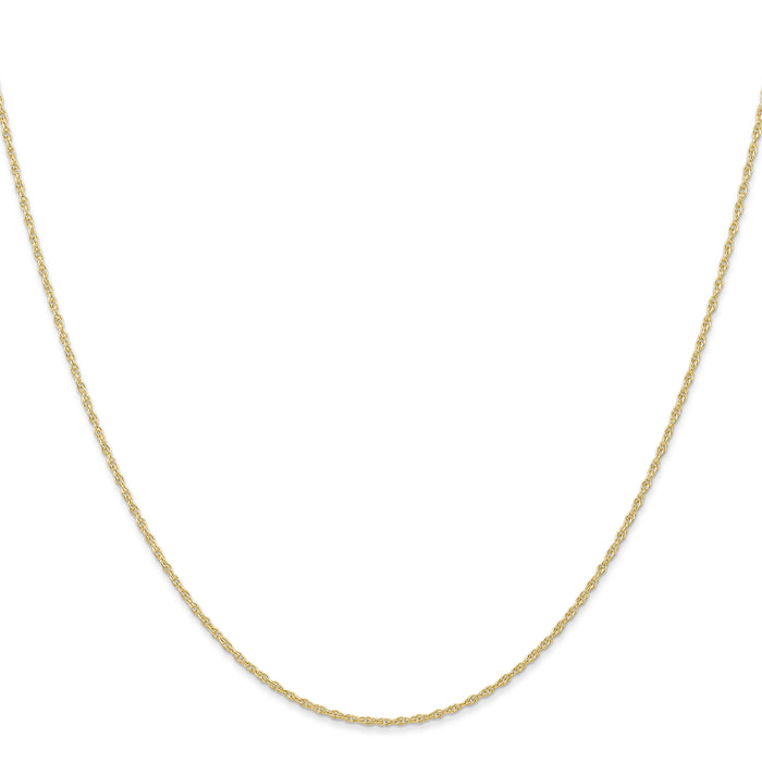 14k .95 mm Carded Cable Rope Chain-8RY-18