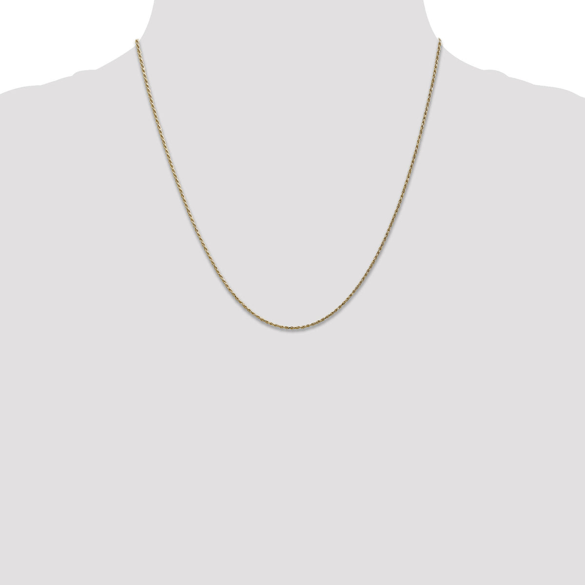 14k .95 mm Carded Cable Rope Chain-8RY-20