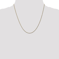 14k .95 mm Carded Cable Rope Chain-8RY-20