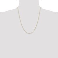 14k .95 mm Carded Cable Rope Chain-8RY-22
