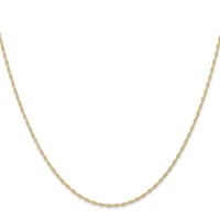 14K 1.15mmCarded Cable Rope Chain-9RY-22